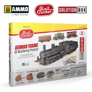 AMMO RAIL CENTER - Solution box německé vlaky
